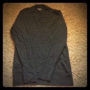 Eddie Bauer dark gray sweater